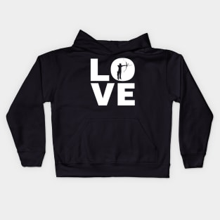 Love Arching Gift For Archers Kids Hoodie